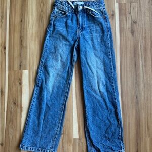 Zara girls denim jeans